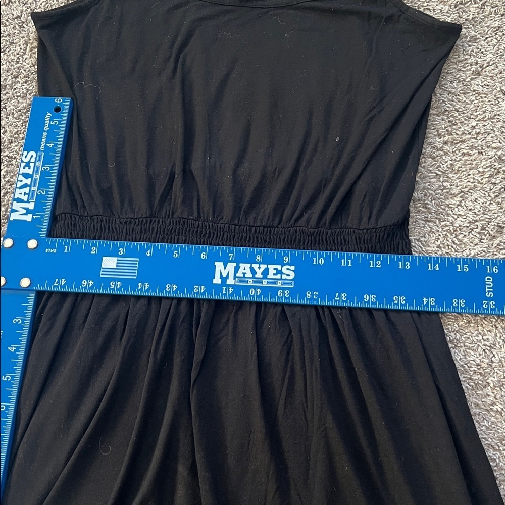 H&M Basic Black Mini Dress with Spaghetti Straps - Size M - Picture 11 of 11